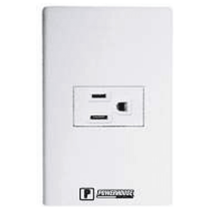 Powerhouse Electric 1 Gang Plate w/ Regular Convenience Outlet - KHM Megatools Corp. Powerhouse Electric 1 Gang Plate w/ Regular Convenience Outlet - KHM Megatools Corp.